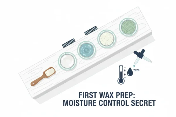 First Wax Prep: 2026 Moisture Control Secret