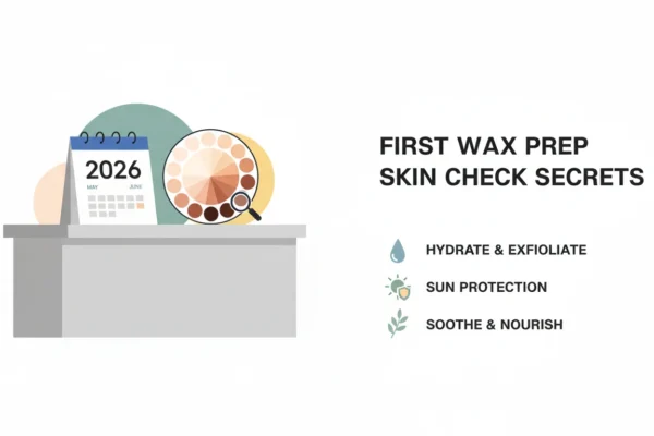 First Wax Prep: 2026 Skin Check Secrets